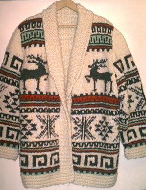 Cardigan "Northern deer"