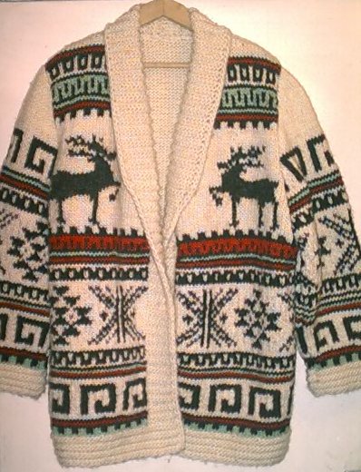 Cardigan "Northern deer"